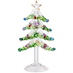 * Decorative Figurines|Filigree Glass Tree With Colourful Branches