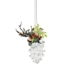 * Acrylic Tree Decorations|Fir Cone With Bird