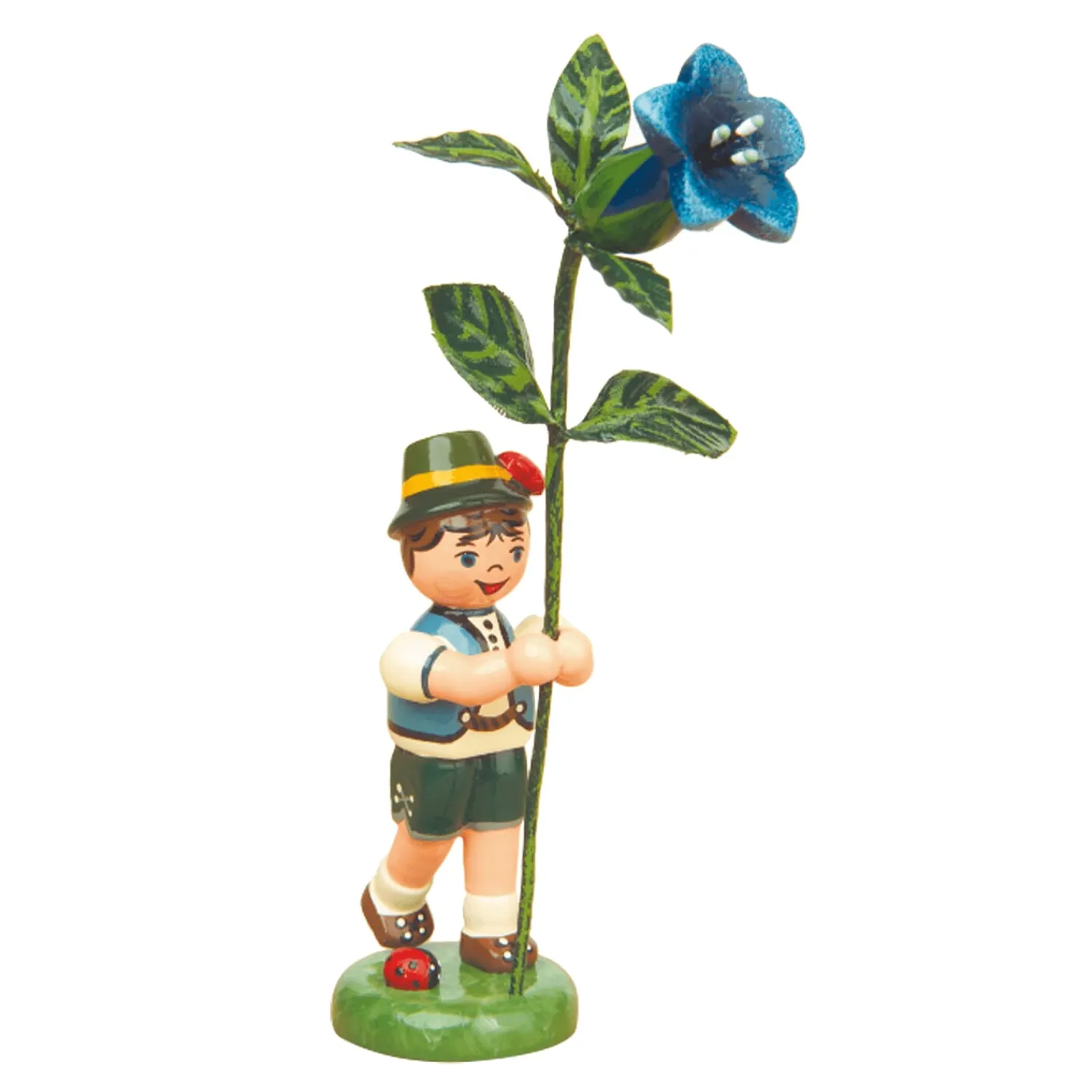 Hubrig Volkskunst Hubrig Miniatures|Flower Children Gentian