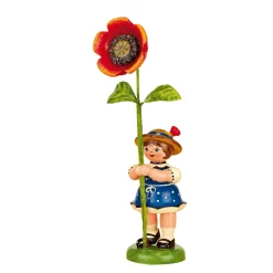 Hubrig Volkskunst Hubrig Miniatures|Flower Children Poppy Flower