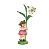 Hubrig Volkskunst Hubrig Miniatures|Flower Children Spring Snowflake