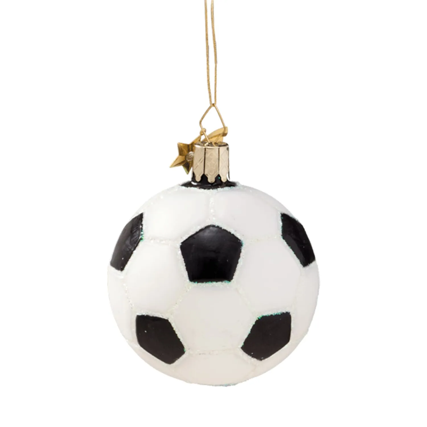 Poesie in Glas Glass Tree Decorations|Football