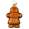 Poesie in Glas Glass Tree Decorations|Gingerbread Girl