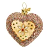 Poesie in Glas Bavaria Souvenirs|Gingerbread Heart With Beads