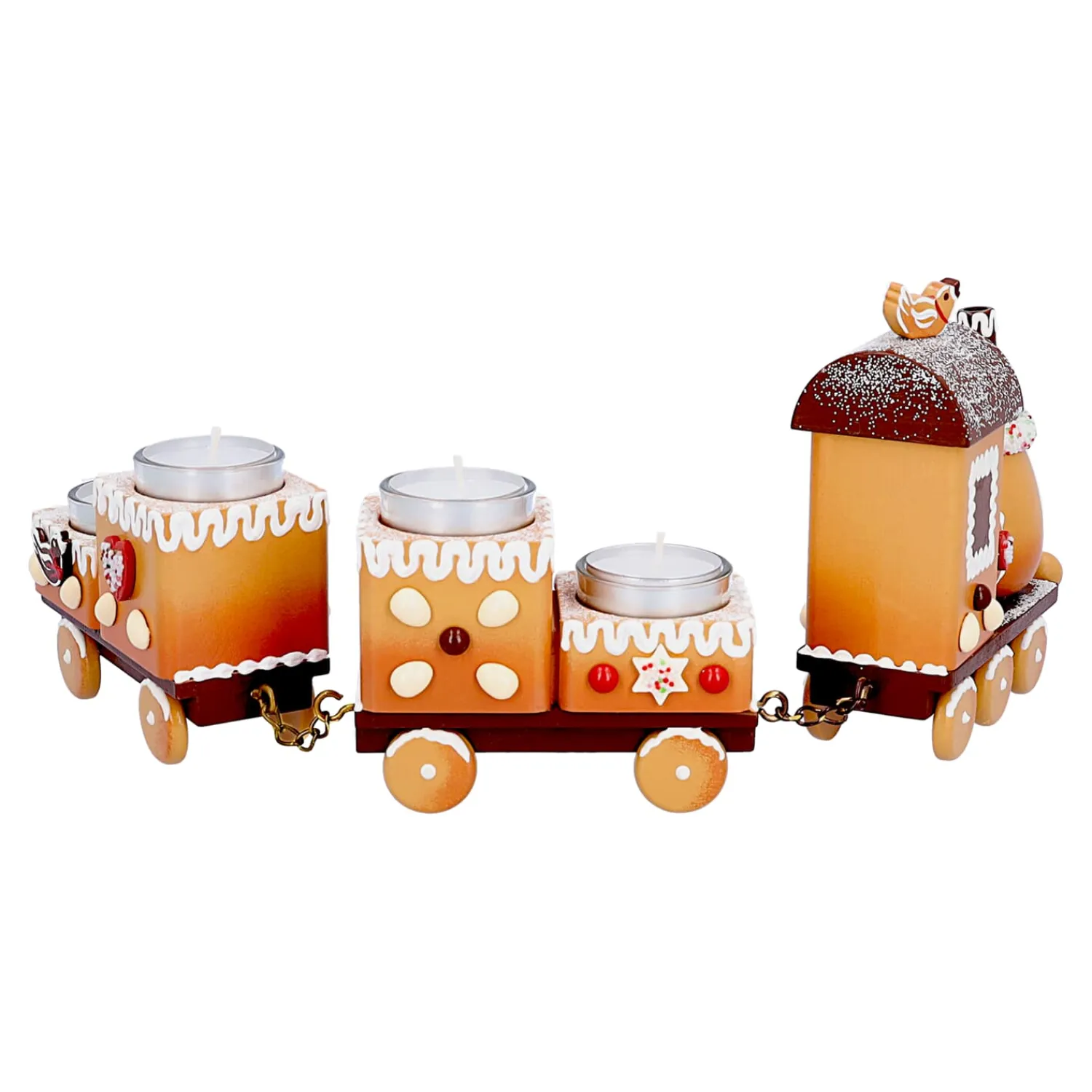 * Incense Smokers|Gingerbread Incense Smoker Train "Wonderful Advent Season"
