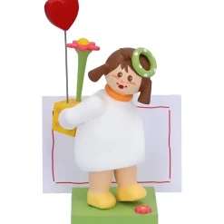 * Kathe's Original Figurines|Girl With Heart And Flowers