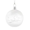 * Tree Baubles And Set Offers|Glass Bauble "Frohe Weihnachten", 6 Cm