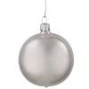 * Tree Baubles And Set Offers|Glass Bauble Grey, Lacquered, 7 Cm