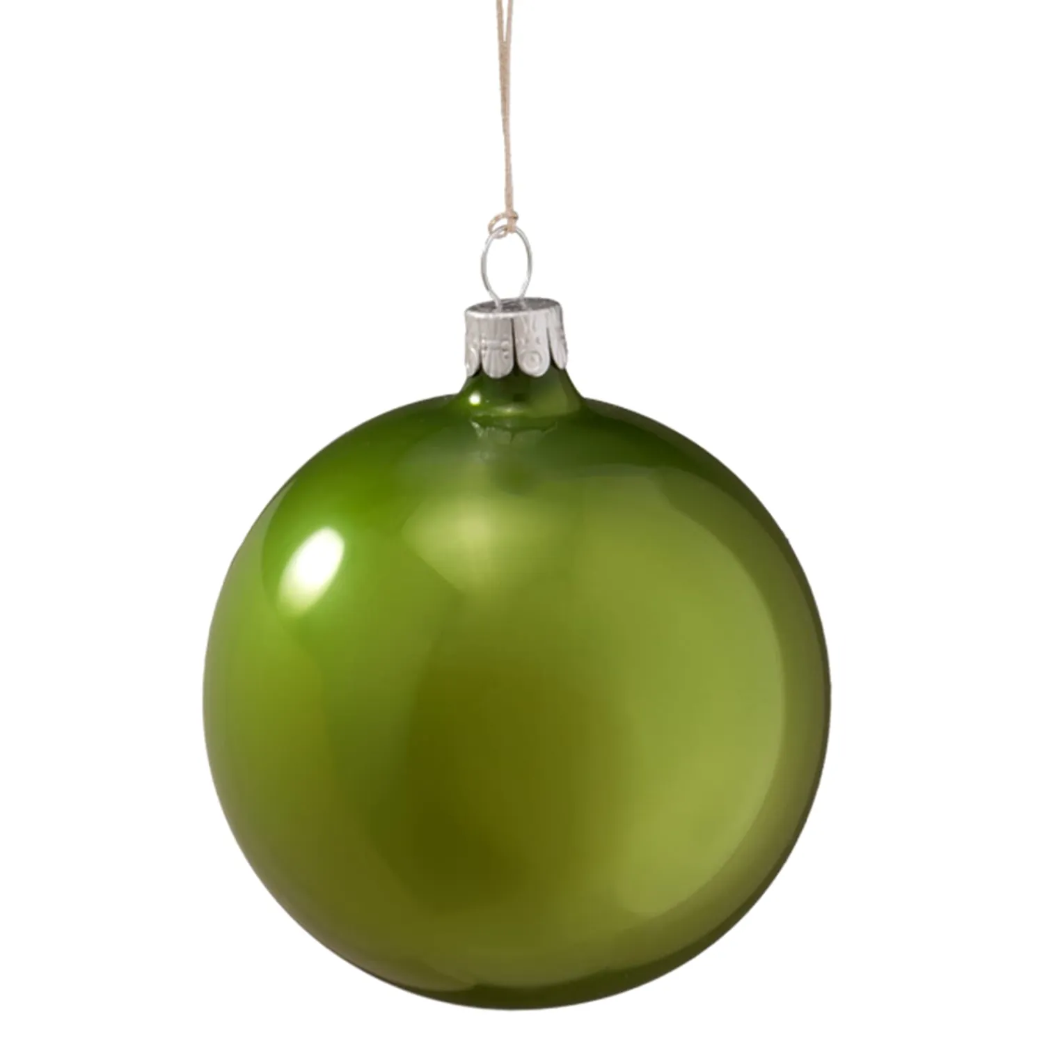 * Tree Baubles And Set Offers|Glass Bauble Opal Green, 8 Cm