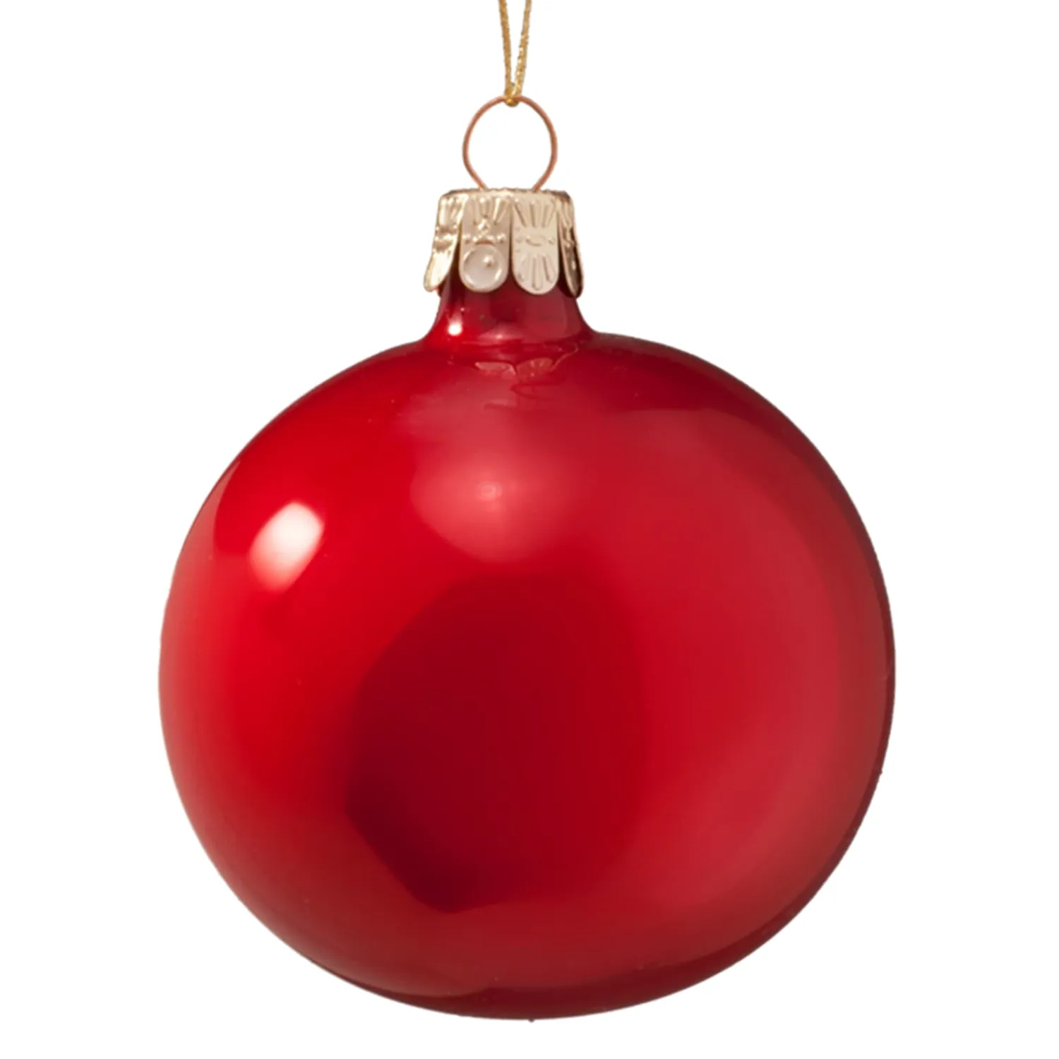 * Tree Baubles And Set Offers|Glass Bauble Opal Red, 7 Cm