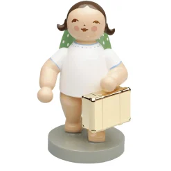 WENDT & KÜHN Wendt & Kuhn Collection|Globetrotter, Angel With Suitcase, Gold Edition No11