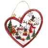 * Hanging Decorations|Hanging Ornament Heart "Winter Fun"