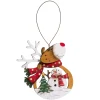 * Wood Tree Decorations|Hanging Ornament Reindeer