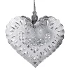 * Brass Tree Decorations|Heart, Silver