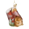 Poesie in Glas Glass Tree Decorations|Hedgehog Under A Flowerpot