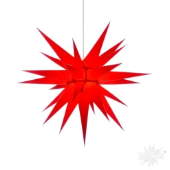 Herrnhuter Sterne Stars|Herrnhuter Paper Star, Red, 27.6Inch