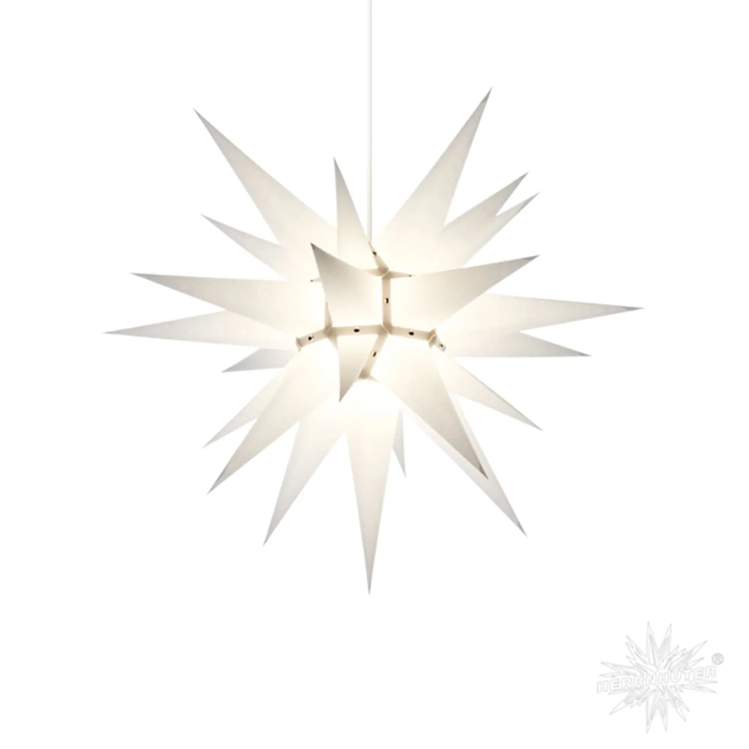 Herrnhuter Sterne Stars|Herrnhuter Paper Star, White, 23.6Inch