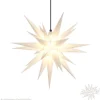 Herrnhuter Sterne Stars|Herrnhuter Star, White, 26.8Inch, Plastic