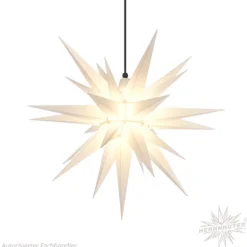 Herrnhuter Sterne Stars|Herrnhuter Star, White, 26.8Inch, Plastic