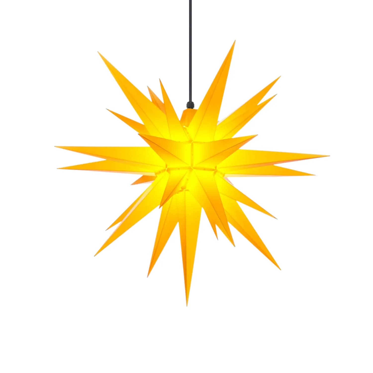 Herrnhuter Sterne Stars|Herrnhuter Star Yellow, 26.7 Inch, Plastic
