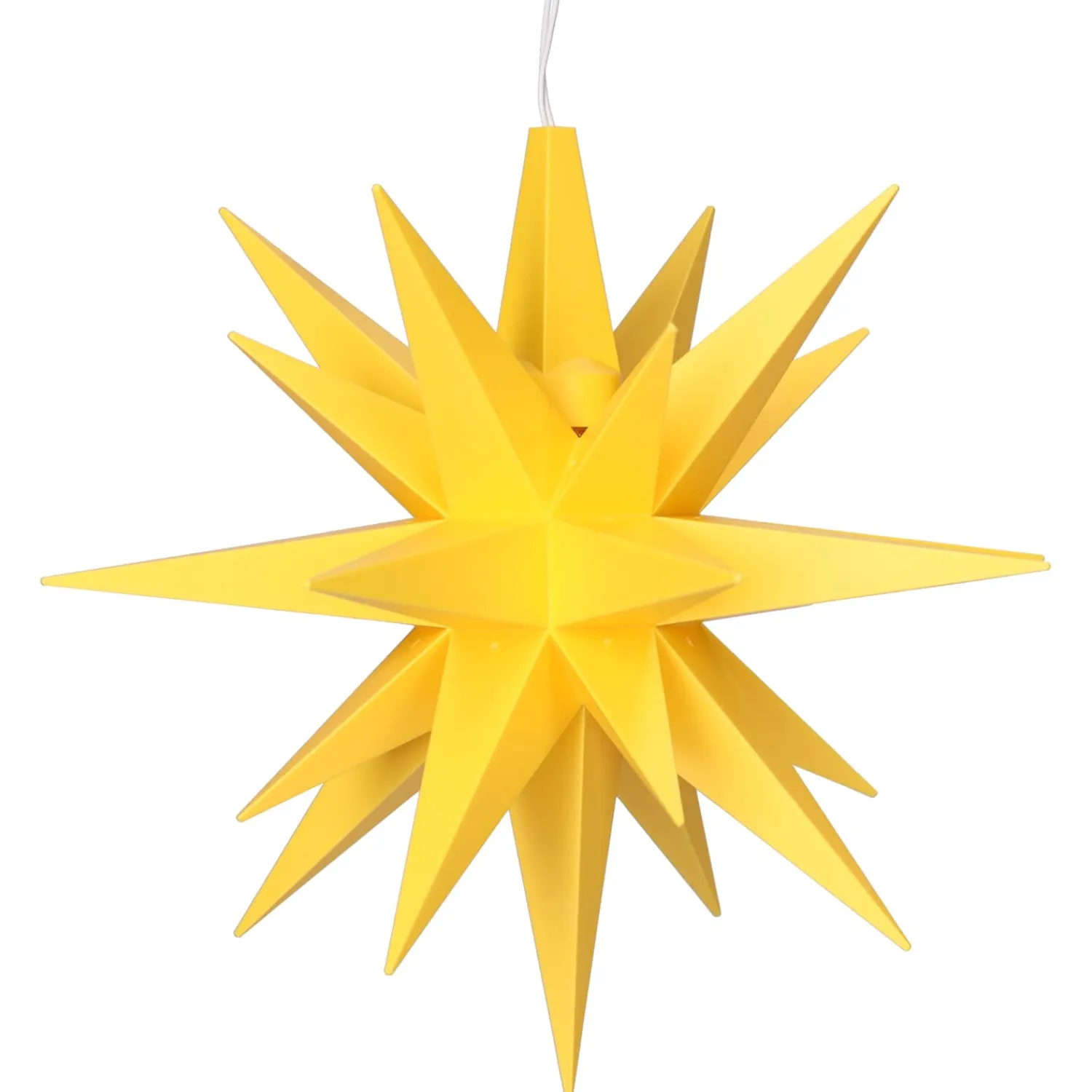 Herrnhuter Sterne Stars|Herrnhuter Star Yellow, 5.12Inch, Plastic