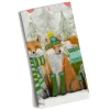 * Table Decorations|Holiday - Santa Claws Tea Towel
