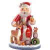 * Incense Smokers|Holzknoddl "Animal Christmas", Incense Smoker