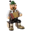 * Bavaria Souvenirs|Holzknoddl "Bavarian Musican", Incense Smoker