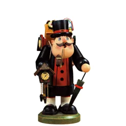 * Germany Souvenirs|Holzknoddl "Black Forest Clock Trader", Incense Smoker