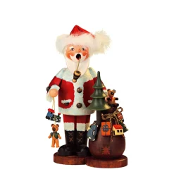 * Incense Smokers|Holzknoddl "Santa With Presents", Incense Smoker