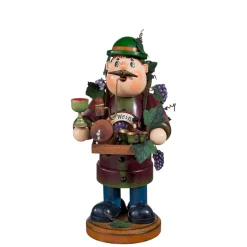 * Germany Souvenirs|Holzknoddl "Wine Merchant", Incense Smoker