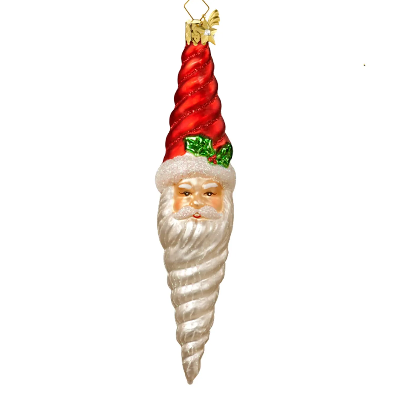 Poesie in Glas Glass Tree Decorations|Icicle Saint Nicholas