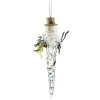 * Acrylic Tree Decorations|Icicle With Snowman