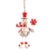 * Metal Tree Decorations|Jingle Bell "Snowman"