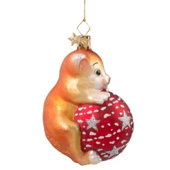Poesie in Glas Glass Tree Decorations|Kitty Cats' Favourite Bauble