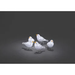 KONSTSMIDE Outdoor Lights|Led Acryl Birds 5 Pieces