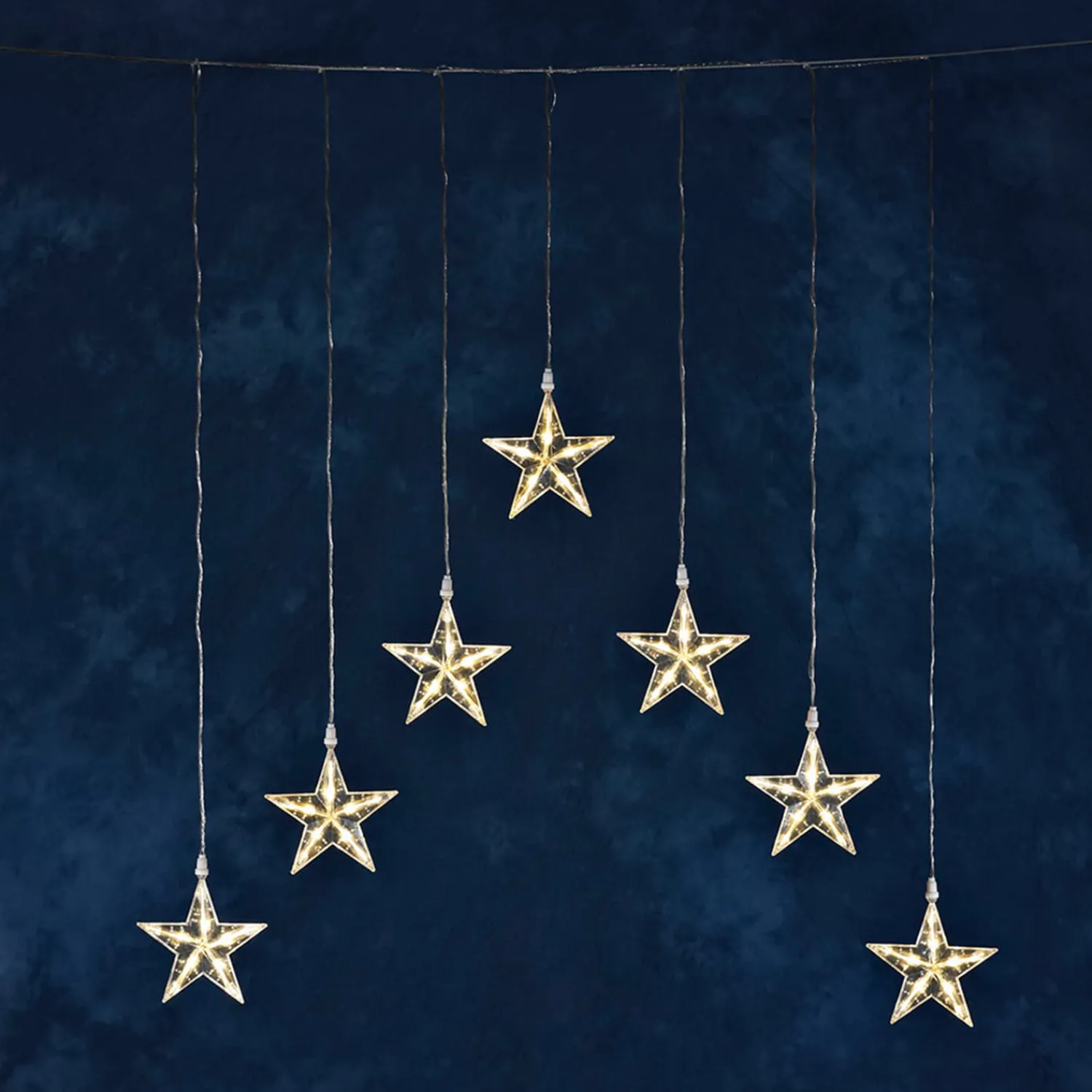 KONSTSMIDE Outdoor Lights|Led Light Curtain With Stars