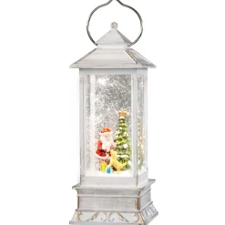 KONSTSMIDE Lanterns|Led Snow Lantern "Santa With Dog", 27,5Cm