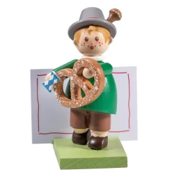 * Germany Souvenirs|Lederhosen Boy With Pretzel