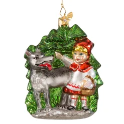 Poesie in Glas Glass Tree Decorations|Little Red Riding Hood