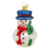 Poesie in Glas Glass Tree Decorations|Little Snowman