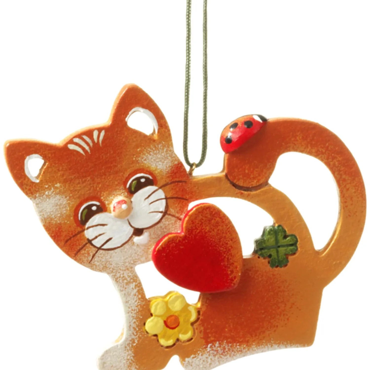* Wood Tree Decorations|Lucky Cat