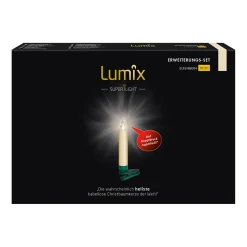 Krinner Outdoor Lights|Lumix Superlight 6 Mini Candles Expansion Set In Ivory