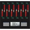 Krinner Outdoor Lights|Lumix Superlight Mini 12 Candles Basic Set Red
