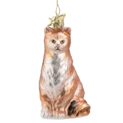 Poesie in Glas Glass Tree Decorations|Maine Coon Cat