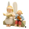 WENDT & KÜHN Wendt & Kuhn Collection|Marguerite Angel On Bench With Boy