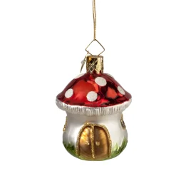 Poesie in Glas Glass Tree Decorations|Mushroom-House