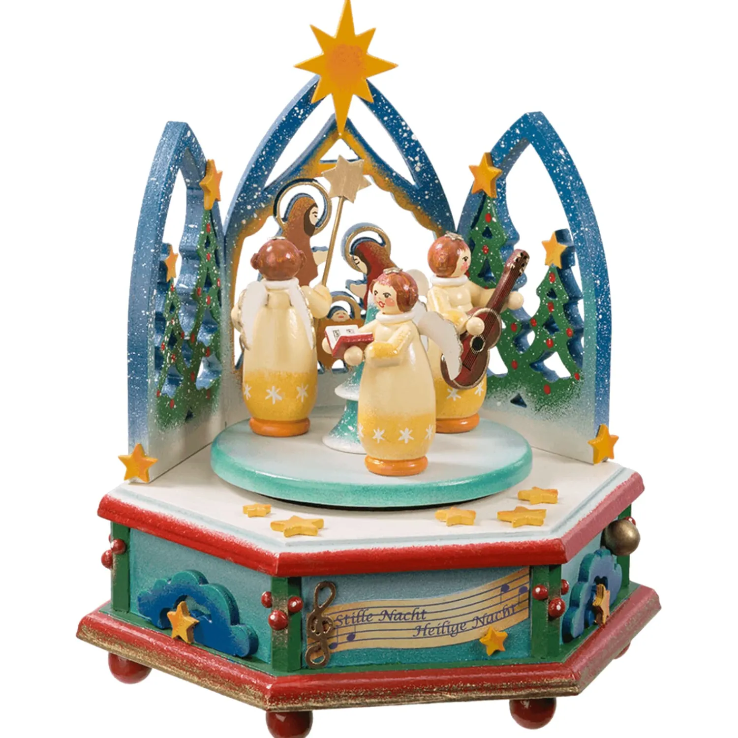 * Music Boxes|Music Box "Angel Trio" Special Edition "Silent Night"