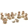 * Nativity Scenes|Nativity Figurines, Set Of 12 Pieces