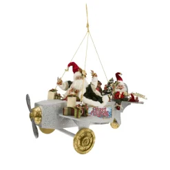 * Hanging Decorations|Northpole Airline With Santa